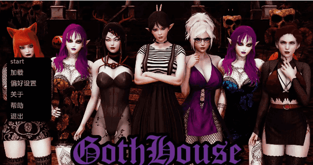 【欧美SLG/汉化/动态】哥特之家Ch.1 AI版【PC+安卓/801M/更新】GothHouse [Ch.1]